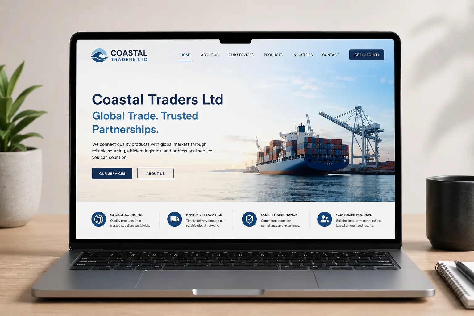 Modern Business Website